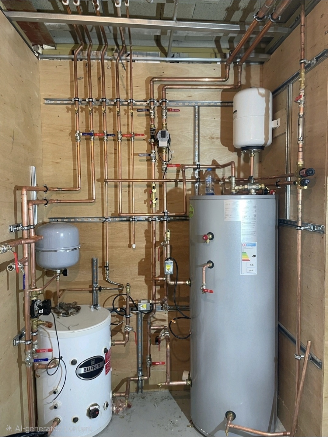Plant room build